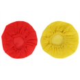 thumbnail image 3 of Interview Mic Cover, Non-Woven Easy To Wear Elastic Band Environmentally Friendly Microphone Cover, Recording Studio School Performances For KTV Red And Yellow, 3 of 8