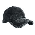 thumbnail image 3 of Casquette de Baseball Ajustable en Denim Décontracté Ajustable Lavé, 3 of 3