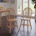 thumbnail image 3 of Ensemble de 2 chaises Windsor fini naturel, 3 of 9