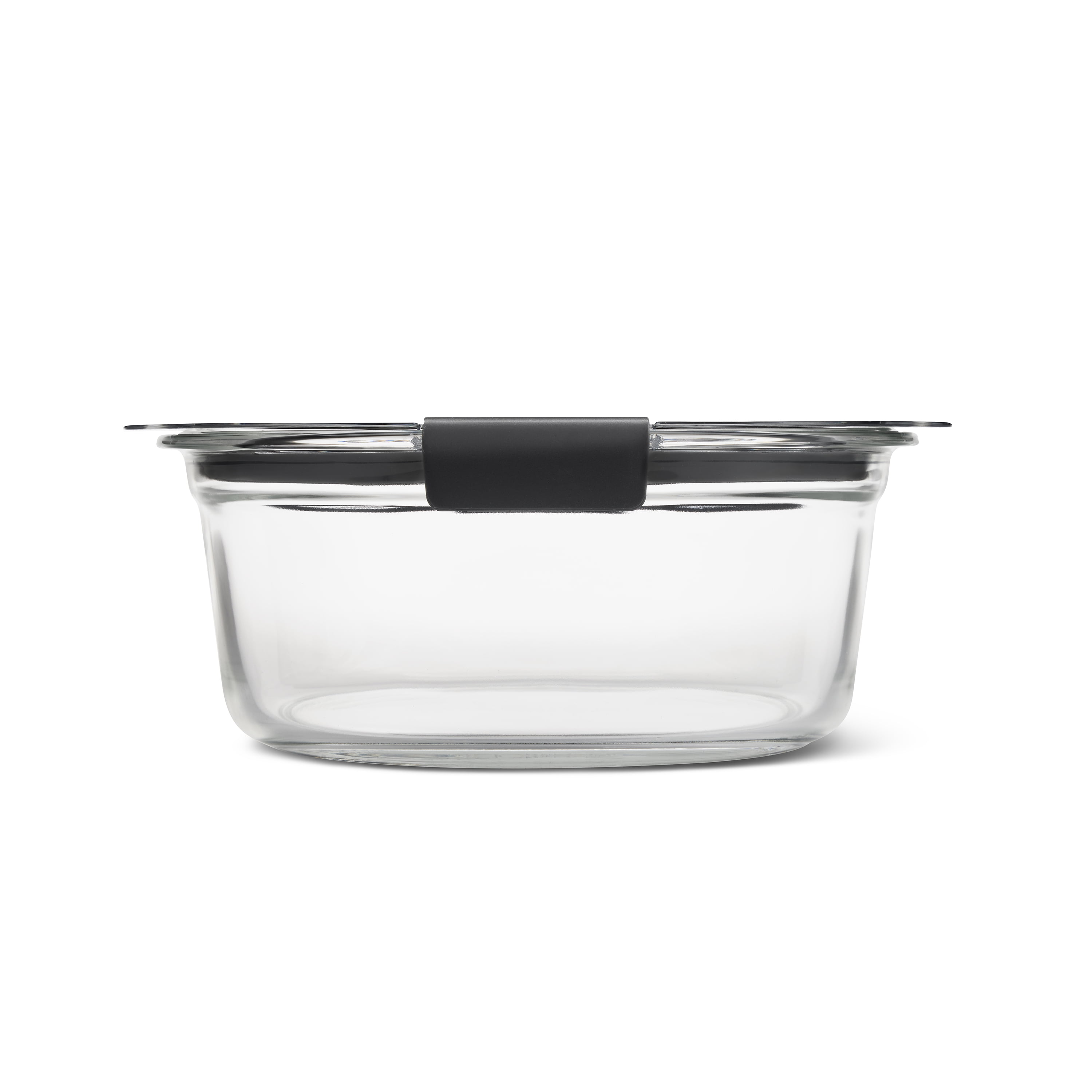 Récipient rond en verre étanche Rubbermaid Brilliance de 6,1 tasse pour la conservation des aliments