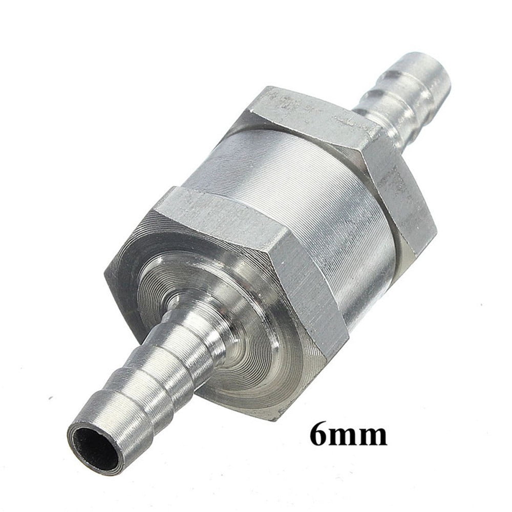 6/8/10/12mm Fuel Non Petrol Aluminium Alloy One Way Air Compressor Tire Inflator Attachment Air Hose Tire Inflator with Gauge Air Compressor Tire Inflator with Gauge Tool Accessories