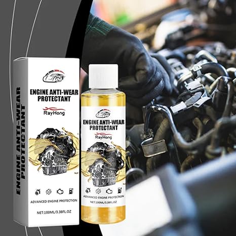 Additif de Performance Moteur Anti-Friction, Huile de Traitement Moteur Anti-Usure, Réduction de Bruit, Anti-Tremblement, Protecteur Moteur Très Efficace (1)