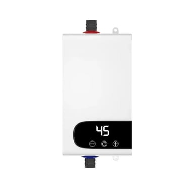 Chauffe-eau Instantané 3500W 110V Radiateurs Électriques Portatifs pour Salle de Bain, Eau Chaude, Douche et Chauffage de Cuisine à la Maison, Prise US