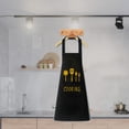 thumbnail image 1 of Wipable Apron Suitable For Women's Fashionable Home Kitchen Cute Japanese Cooking Apron Work Clothes, 1 of 1