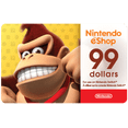 thumbnail image 1 of Nintendo $99 eShop Carte-Cadeau (Code Numérique), 1 of 3