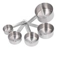 thumbnail image 1 of Metal Measuring Cup Set,5pcs Stackable Stainless Steel Stainless Steel Measuring Cup Set Kitchen Measuring Cup Set Professional Grade, 1 of 8