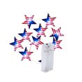 thumbnail image 2 of Yhmxh Décorations du 4 Juillet Décorations d'Inauguration Étoiles Rouges Blanches Bleues et Lumières du Drapeau à Piles Drapeau des États-Unis Décorations Patriotiques pour Intérieur Extérieur Jour du Souvenir 4 Juillet Jour de l'Indépendance, 2 of 7