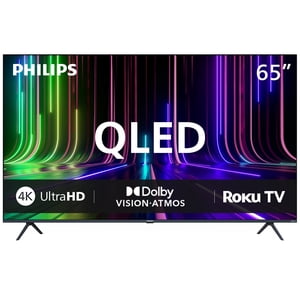 Philips 65" 4K UHD QLED, 7676 Series QLED TV, 65PQL7676/F6