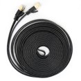 thumbnail image 1 of Câble Réseau 10 Gigabits Double Blindage CAT7 8core Torsadé Paire Fil Accessoires Informatiques25 Mètres, 1 of 14