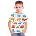 thumbnail image 1 of SDNall Shorts pour Filles Chemises pour Enfants T-Shirt Graphique à Manches Courtes Col Rond Crop Top pour Filles et Garçons de 3 à 14 Ans T-Shirt Tee Mignon Crop Tops, Robe à Manches Courtes, Crop Tops pour Enfants, 1 of 5