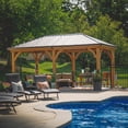 thumbnail image 1 of Backyard Discovery Gazebo/abri d'auto Barrington 20' x 12', 1 of 9