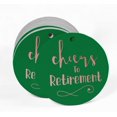 thumbnail image 2 of Inkdotpot Pack Of 100 Real Rose Gold Foil Paper Tags Cheers To Retirement Favor Hang Tags, 2 of 6