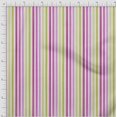thumbnail image 2 of oneOone Silk Tabby Fabric Stripe Panel Print Fabric By Yard 42 Inch Wide, 2 of 4