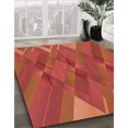 thumbnail image 3 of Ahgly Company Machine Washable Indoor Rectangle Transitional Bright Orange Area Rugs, 2' x 4', 3 of 7