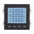 thumbnail image 1 of Compteur de Puissance Multifonctionnel 3 Phases Ampèremètre de Tension Noir pour Distribution Automatisation AC220V, 1 of 14