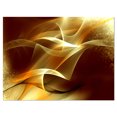 thumbnail image 2 of Light Yellow Abstract Fractal Design - Large Abstract Canvas Art, 2 of 3