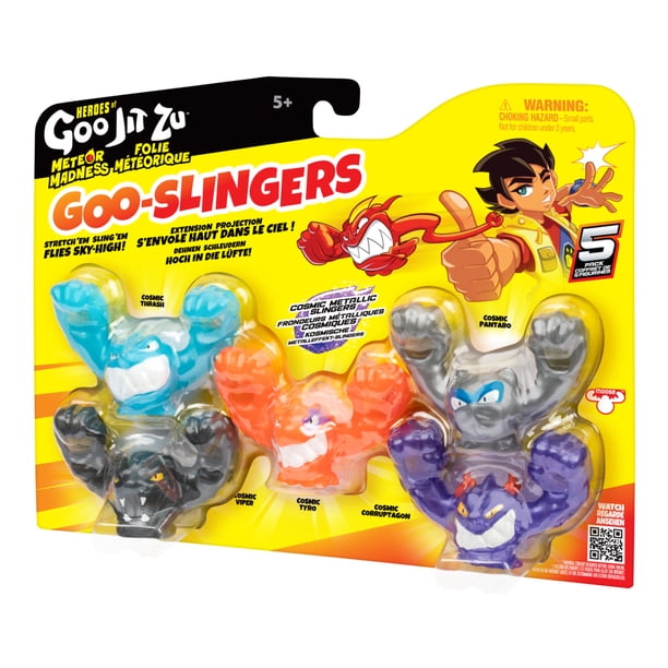Heroes Of Goo Jit Zu Meteor Madness Goo Slingers Mega Pack Cosmic