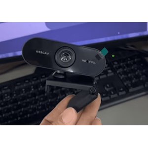 1080P Mégapixels USB Webcam, Xinsrenus Caméra d'ordinateur de micro-ondes intégrée, HD Auto Focus Flexible Stand Webcam pour PC Conférence vidéo sur ordinateur portable