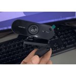 1080P Megapixels USB Webcam, Xinsrenus Built-In Sound-Absorbing Microphone Computer Camera, HD Auto Focus Flexible Stand Webcam for PC Laptop Desktop Video Conferencing