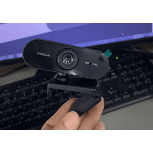 1080P Megapixels USB Webcam, Xinsrenus Built-In Sound-Absorbing Microphone Computer Camera, HD Auto Focus Flexible Stand Webcam for PC Laptop Desktop Video Conferencing