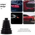 thumbnail image 4 of Miangastore black rubber cv boot for diy repair automotive 1Set, 4 of 9