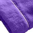 thumbnail image 4 of Horkkom Robe for Men Winter Fleece Fuzzy Bathrobe Warm Tie Solid Color House Coat with Pockets M, Gifts for Men, 4 of 8