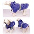 thumbnail image 3 of Imperméables pour Chiens de Grande Taille avec Sweat à Capuche Réfléchissant, Veste Poncho Pluie pour Chiens Bleu, 3 of 8