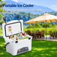 thumbnail image 3 of EastVita Glacière Rigide Rotomoulée de 20 QT, Coffre à Glace Portable, Rétention de 5 Jours, Blanc, 3 of 8