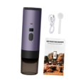 thumbnail image 2 of Lipstore Capsule Coffee Machine Premium Car Espresso Maker for Office Kitchen Camping Purple, 2 of 8