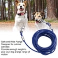 thumbnail image 4 of Double Head Bite  Outdoor Camping Leash, Premium Steel Wire, Large Range Motion, Suitable For Small, Medium, Large Dogs, Made Of Steel Wire, PVC, Ideal For, 4 of 8