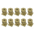 thumbnail image 1 of jifeng 10 Pairs Clasps Snaps Buttons DIY Purses Handbag Craft 14mm Bronze, 1 of 6