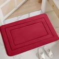 thumbnail image 5 of Dvruxg Absorbent Bathroom Rug - Velvet Fleece & Foam, Non-Slip Rubber Backing, 16x24in, Multiple Colors for Bath, Bedroom, Kitchen, 5 of 5