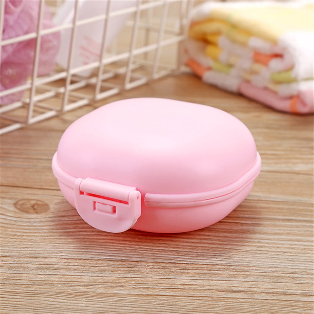 LPSSTORE New Bathroom Dish Plate Case Home Shower Travel Hiking Holder Container Soap Box