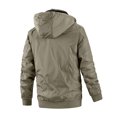 thumbnail image 3 of IROINNID Manteau d'Extérieur pour Hommes Offres Coupe Ample Tactique à Fermeture Éclair Imperméable Coupe-Vent Randonnée Veste à Capuche, Kaki, 3 of 3