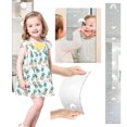 thumbnail image 1 of EQWLJWE Growth Chart Mirror, Height Ruler with Stickers,Puzzle Mirror Growth Chart, Chart Puzzle Mirror, Growth Chart for Wall-Shatterproof Acrylic Full Body Measurement,Growth Chart Mirror for Wall, 1 of 9
