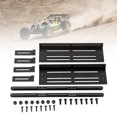 thumbnail image 1 of Aluminum Alloy RC Car Pedals with Adjustable Design, High Strength and Impact Resisting Side Plates for SCX10 1/8 1/10 RC Crawler, All Terrain Tires, LEDs, RC Crawler, 1 of 7