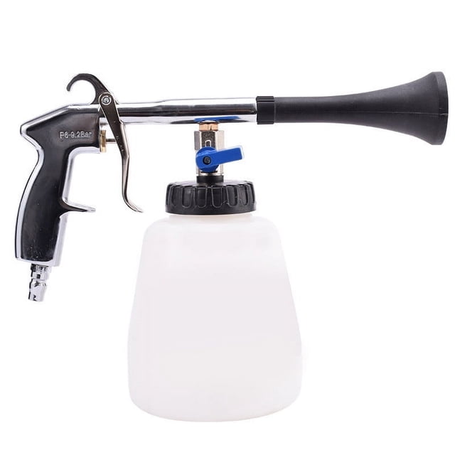 Car Interior Cleaner with Pneumatic Blowing Foam System and Spray Nozzle for Leather Upholstery Dashboard and Carpets