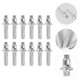 thumbnail image 3 of 12pcs Alpenstock Pointe Tige Bâton Marche Pole Conseils Accessoire pour la Randonnée Trekking, 3 of 9