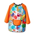 thumbnail image 4 of simhoa Kids Art Smock Painting Apron Lightweight Art Class for Baking Handwork Baby, 4 of 8