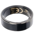 thumbnail image 1 of Fitness Ring, Stainless Steel Real Time Monitoring Waterproofing Step Counting APP Control Smart Ring  for Parties 8 ID: 18.2mm/0.71in, Circumference: 57mm/ 2.24in,9 ID:, 1 of 7