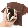 thumbnail image 3 of WEUVEB 8Pcs Hand Sanding Blocks with Silicone Abrasive Particles for Floor Maintenance and DIY Projects Brown, 3 of 8