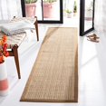 thumbnail image 2 of Safavieh Natural Fiber 2' X 12' Power Loomed Sisal Rug in Tan and Tan, 2 of 4