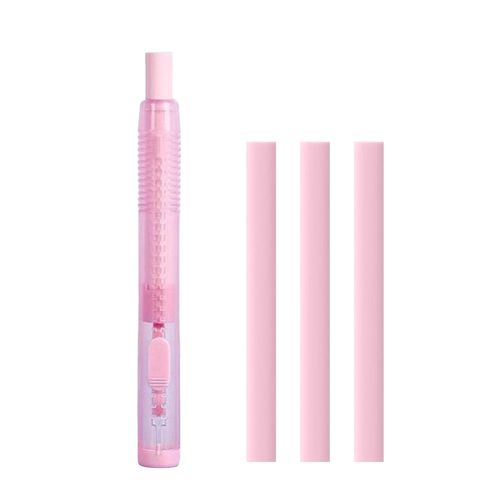 Ensemble de Stylos Effaceurs Mécaniques Rétractables 4 Pcs Papeterie Scolaire pour Dessin Écriture et Projets