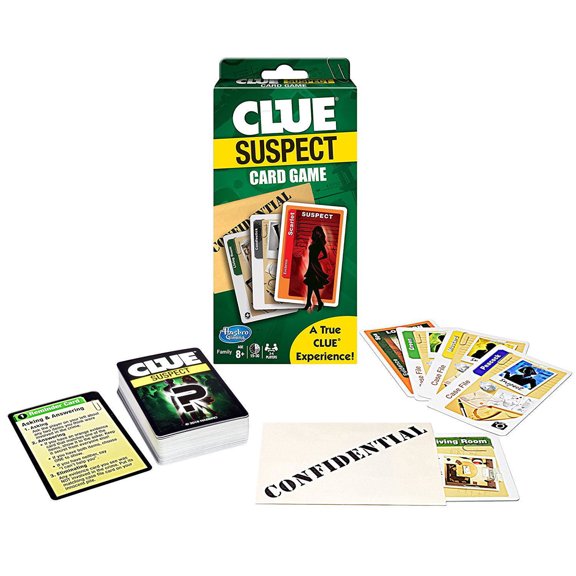 Winning Moves Games Clue Suspect Card Game - All The Fun of Clue - in Minutes! (english Only)