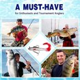 thumbnail image 4 of Trousse de Pêche Douce et Réaliste Queue de Nage Rigidée pour Truite Pêcheurs en Eau Douce et en Eau Salée, 4 of 4