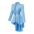 thumbnail image 4 of Vêtements Gothiques à Manches Longues pour Femmes pour Adolescentes 14-18 Robe de Mariage Médiévale Queue-de-Pie Veste Rétro pour Vêtements Gothiques Femmes Vêtements Gothiques Cottagecore et Spectacles Cape Médiévale, 4 of 7