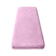 thumbnail image 2 of 47in Extra Large Corals Fleece Bath Mat Soft Shaggy Bathroom Rug Non-Slide Latex Backing Absorbent Quick Dry Machine Washable Floor Carpet for Bathtub Shower Sink Doorway Home Decor, 2 of 8