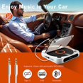thumbnail image 2 of ELEPEX Portable CD Player, Personal CD Players with Bluetooth for Car & Travel, Rechargeable Small CD Player with Headphones, LCD Touch Screen & Anti-Skip/Shockproof White, 2 of 6
