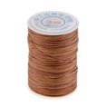 thumbnail image 2 of 1 Piece 150D Waxed Polyester Braided Flat Thread For Sewing Leather Crafts - Light Brown, as described, 2 of 8