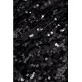 thumbnail image 5 of Womens Sequin Long Sleeve Front Zip Jacket with Ribbed Cuffs, 5 of 5